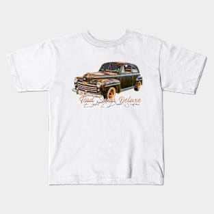 1948 Ford Super Deluxe Eight 2 Door Sedan Kids T-Shirt